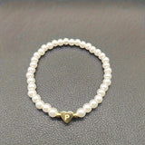 Bracelet Chic avec Initiale en Cœur (A–Z)