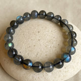 Bracelet "Bouclier de Protection" en Labradorite