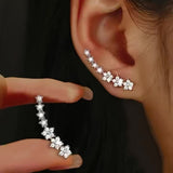 Boucles d'oreilles florales intemporelles