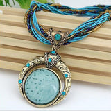 Collier avec Pendentif Boho