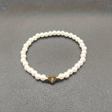 Bracelet Chic avec Initiale en Cœur (A–Z)
