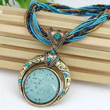 Collier avec Pendentif Boho