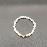 Bracelet Chic avec Initiale en Cœur (A–Z)