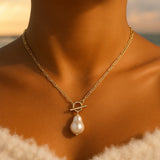 Artemia – Collier avec perle naturelle