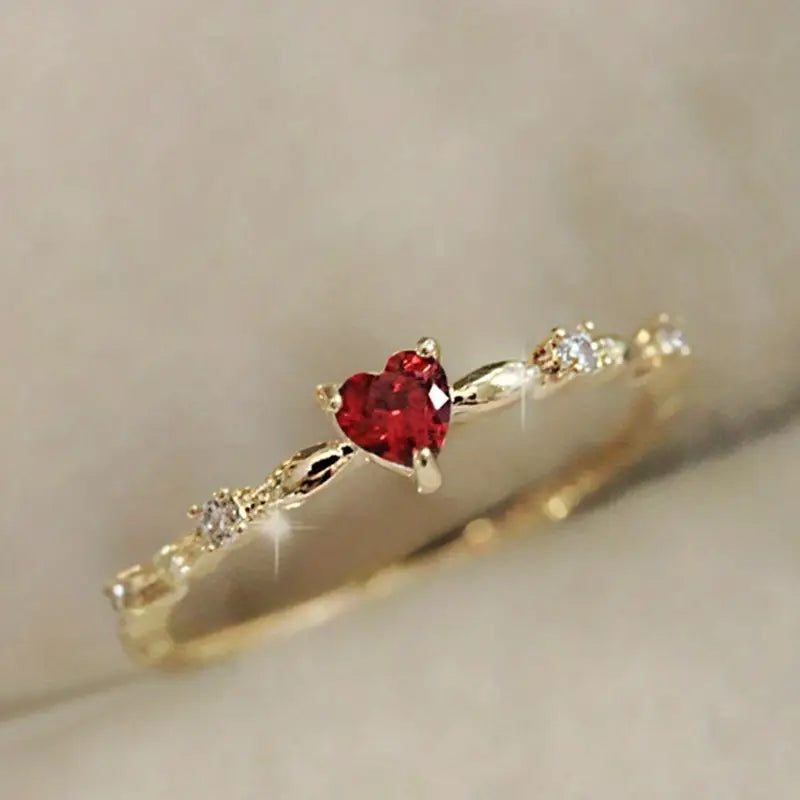 Bague Coralie Amoure | Or Blanc