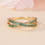 Bague Émeraude | Or