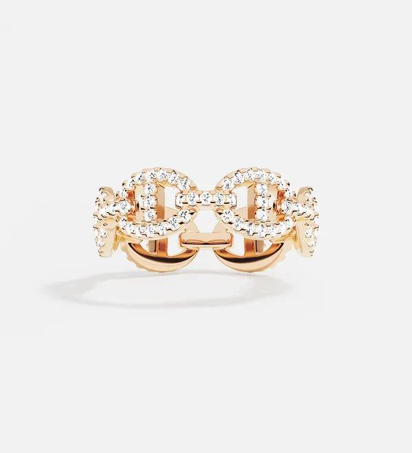 Bague Isaline Marina | Or Blanc