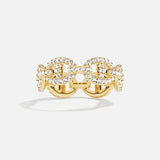 Bague Isaline Marina | Or Blanc