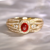 Bague Rubis