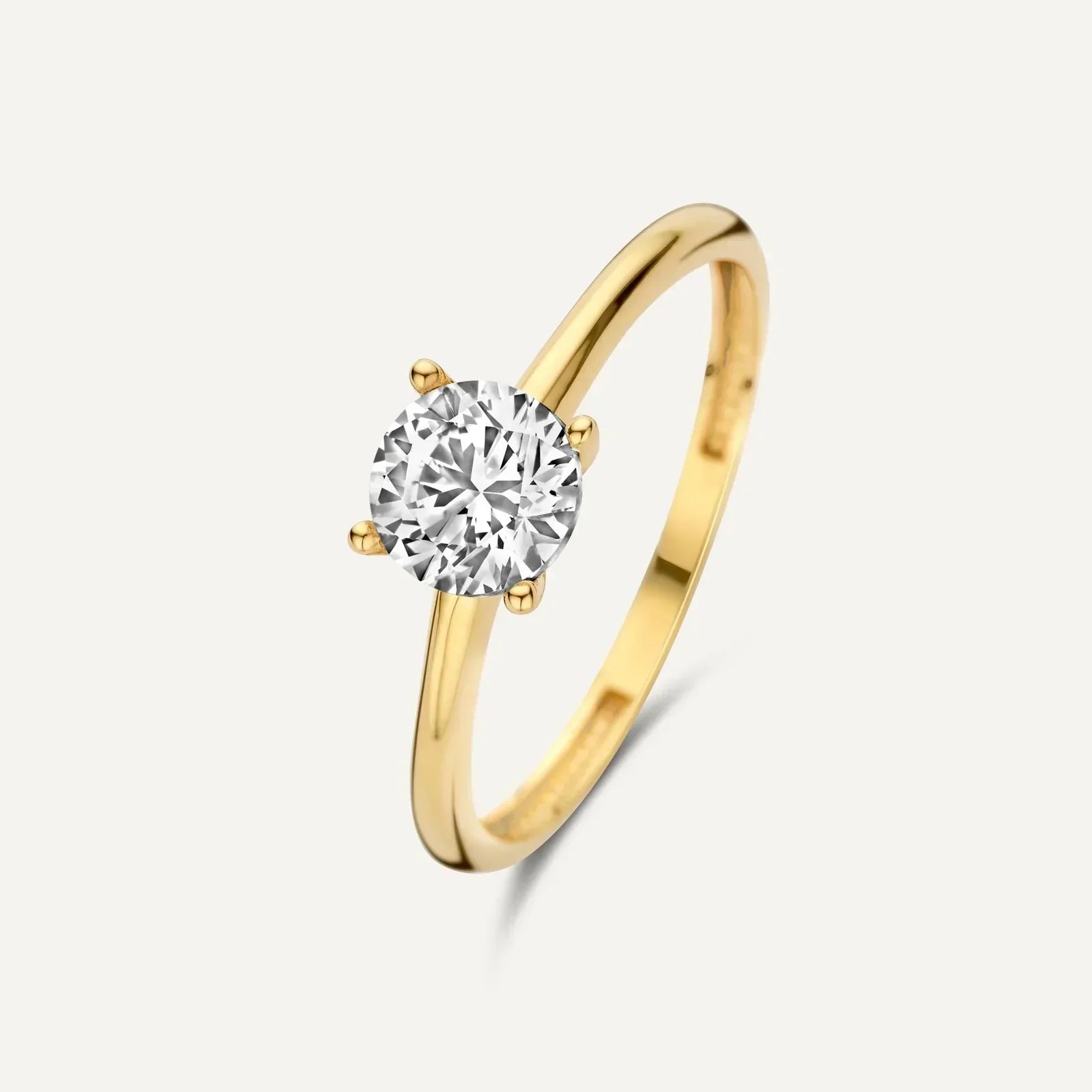 Bague Savaya Plage Dorée | Or Blanc