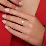 Bague Savaya Plage Dorée | Or Blanc