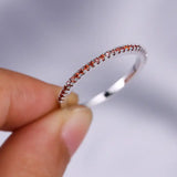 Bague Soraya Rubelle | Or Blanc