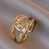 Bague élégante avec nœud