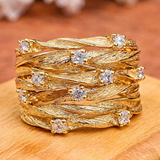 Bague en argent rétro