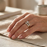 Bague en or intemporelle