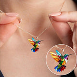 Beau collier avec hirondelle et boucles d'oreilles en cadeau – Offre pour une durée limitée
