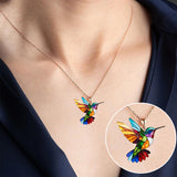 Beau collier avec hirondelle et boucles d'oreilles en cadeau – Offre pour une durée limitée