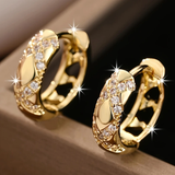 Boucles d'oreilles Aura Dorée