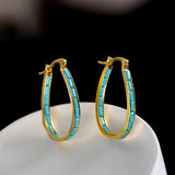 Boucles d'oreilles Caspienne | Or