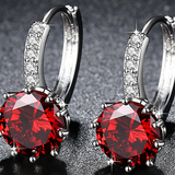 Boucles d'oreilles Célira Orvane | Or blanc