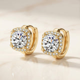 Boucles d'oreilles Élégance Quadratique