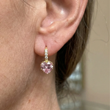 Boucles d'oreilles Huggie Éclat Cupidon | Or