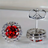 Boucles d'oreilles Lucia Rosavelle | Or Blanc