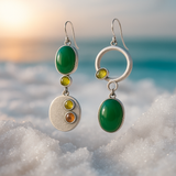 Boucles d'oreilles Sabrina en argent
