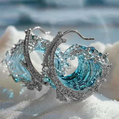 Boucles d'oreilles Serments de l'Océan