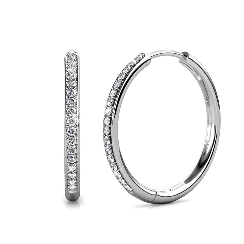 Boucles d'oreilles Sorel Pavé