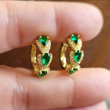 Boucles d'oreilles Sylvane Jadelise | Or