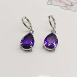 Boucles d'oreilles Tania améthyste | Or
