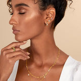 Boucles d'oreilles en forme de poire | Or