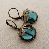Boucles d'oreilles en forme de sphère vieilli | Or