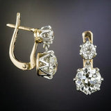 Boucles d'oreilles en zircon européen et américain