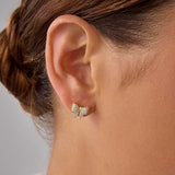 Boucles d'oreilles motif nœud | Or