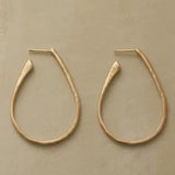 Boucles d'oreilles rétro en or ours