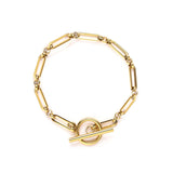 Bracelet Barrette en Or Blanc