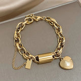 Bracelet Chaîne Épaisse Réconfortante | Or