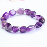 Bracelet Marléna avec améthyste | Or
