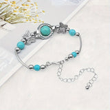 Bracelet Oasis Vol de Papillon | Or Blanc