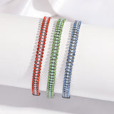 Bracelet Signature Brillant | Or Blanc