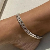 Bracelet avec chaîne pour vacances à la plage | Or