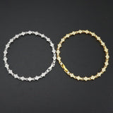 Bracelet de Tennis Classique en Or Blanc