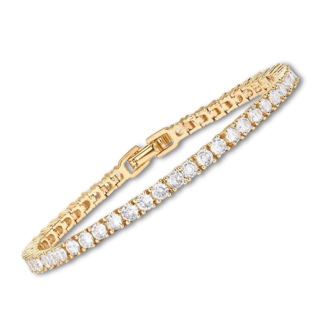 Bracelet de tennis | Or blanc