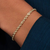 Bracelet en Chaîne Tordue | Or