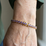 Bracelet en améthyste