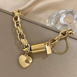 Bracelet en or épais