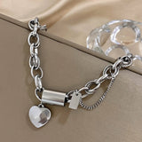 Bracelet en or épais
