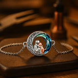 Bracelet réglable avec pendentif en forme de chien | Argent